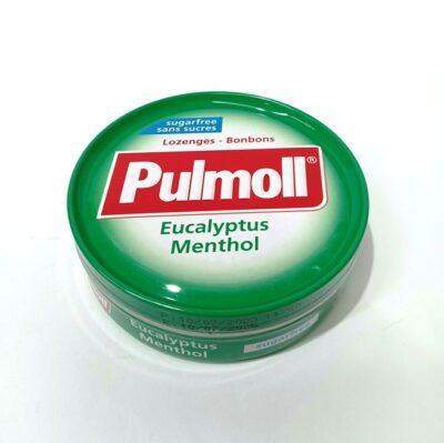 Льодяники Пулмолл Pulmoll эвкалипт ментол без цукру