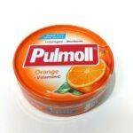 Льодяники Пулмолл Pulmoll апельсин з вітаміном С без цукру