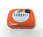 Льодяники Компасс Compass персик без цукру, 14 г.