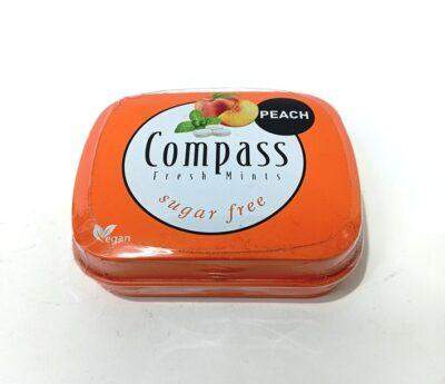 Льодяники Компасс Compass персик без цукру