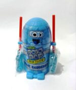 Льодяники The Candy Factory Robo Pop блакитна малина, 40 г.