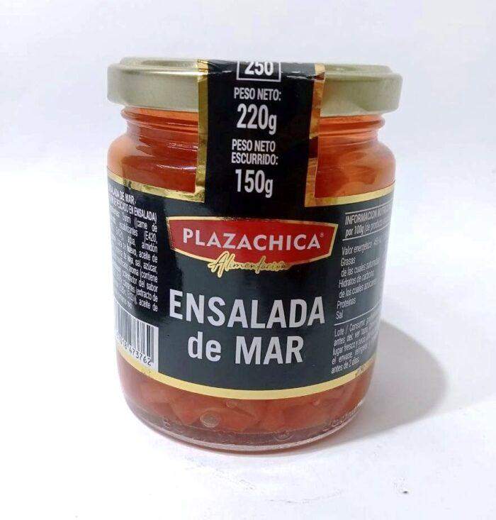 Морський салат Плазачіка Plazachica з часником і овочами