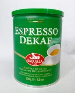 Кава мелена SAQUELLA Espresso Dekaf без кофеїну, 250 г.