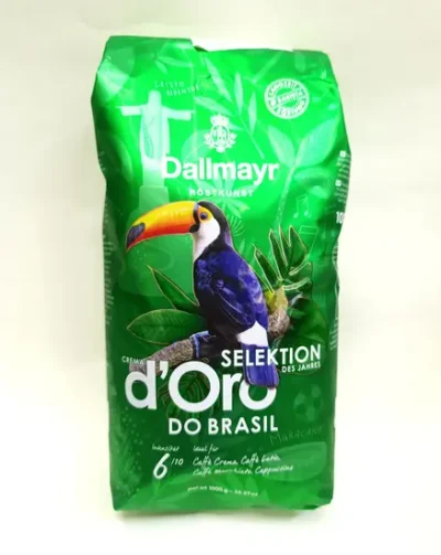 Кава в зернах Далмаер DALLMAYR d'Oro Selektion do Brasil