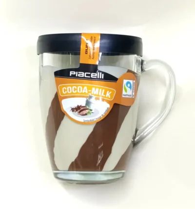 Шоколадна паста Piacelli Duo какао і молочна