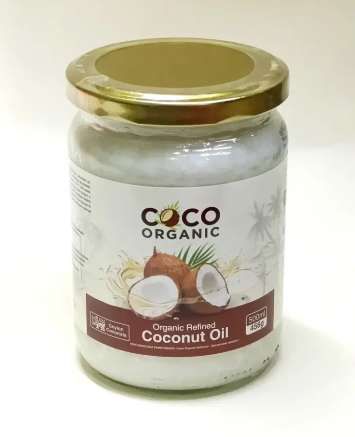 Масло Кокосове рафіноване Coco organic