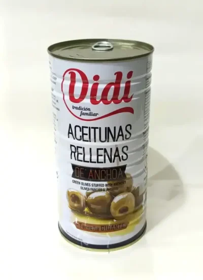 Оливки гіганти фаршировані анчоусом Didi