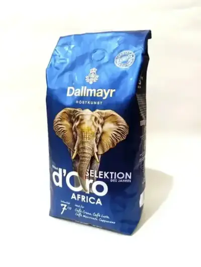 Кава в зернах Далмаер DALLMAYR d'Oro Selektion Africa