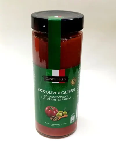 Соус томатний Gusto Bello з оливками і каперсами