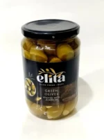 Оливки фаршировані мигдалем Elita, 700 г.
